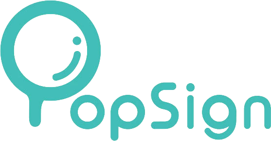 PopSign logo